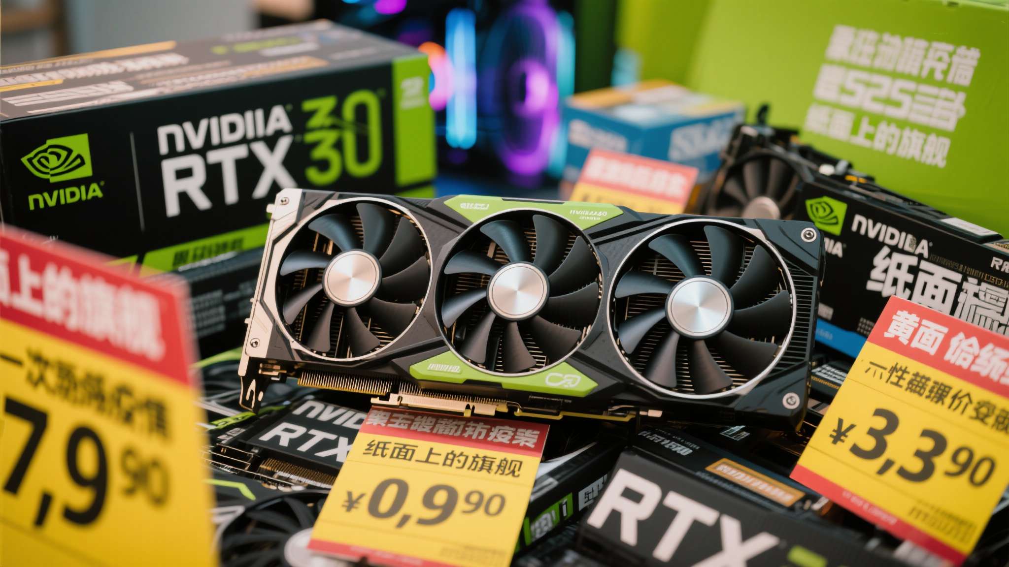 RTX 30系列时期的显卡荒，让许多玩家第一次感受到了被市场抛弃的滋味。矿潮叠加